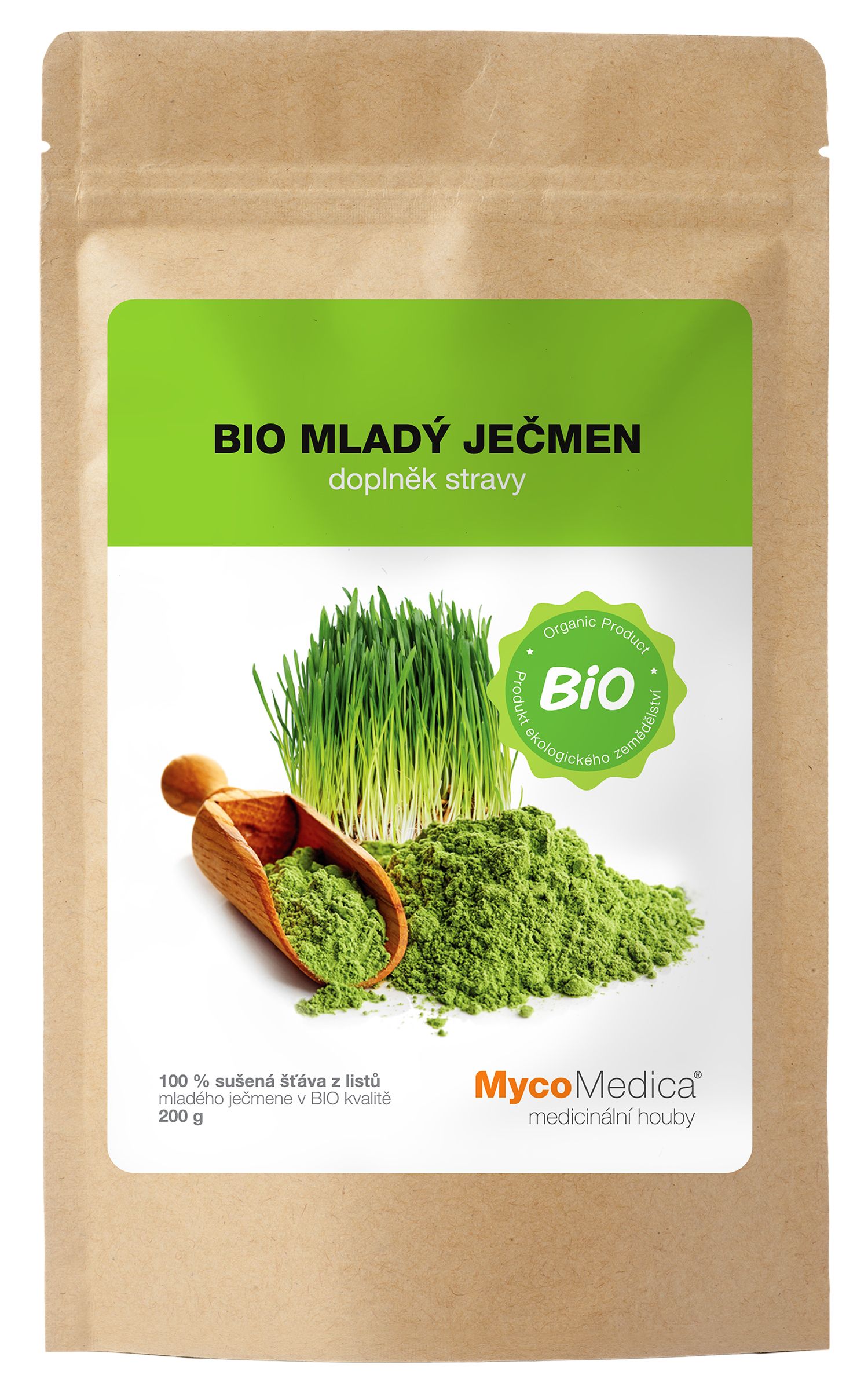 MycoMedica Mycomedica Biomlady Jačmen 200g