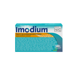Imodium Imodium Rapid 2 mg tablety pri hnačke – 12 ks