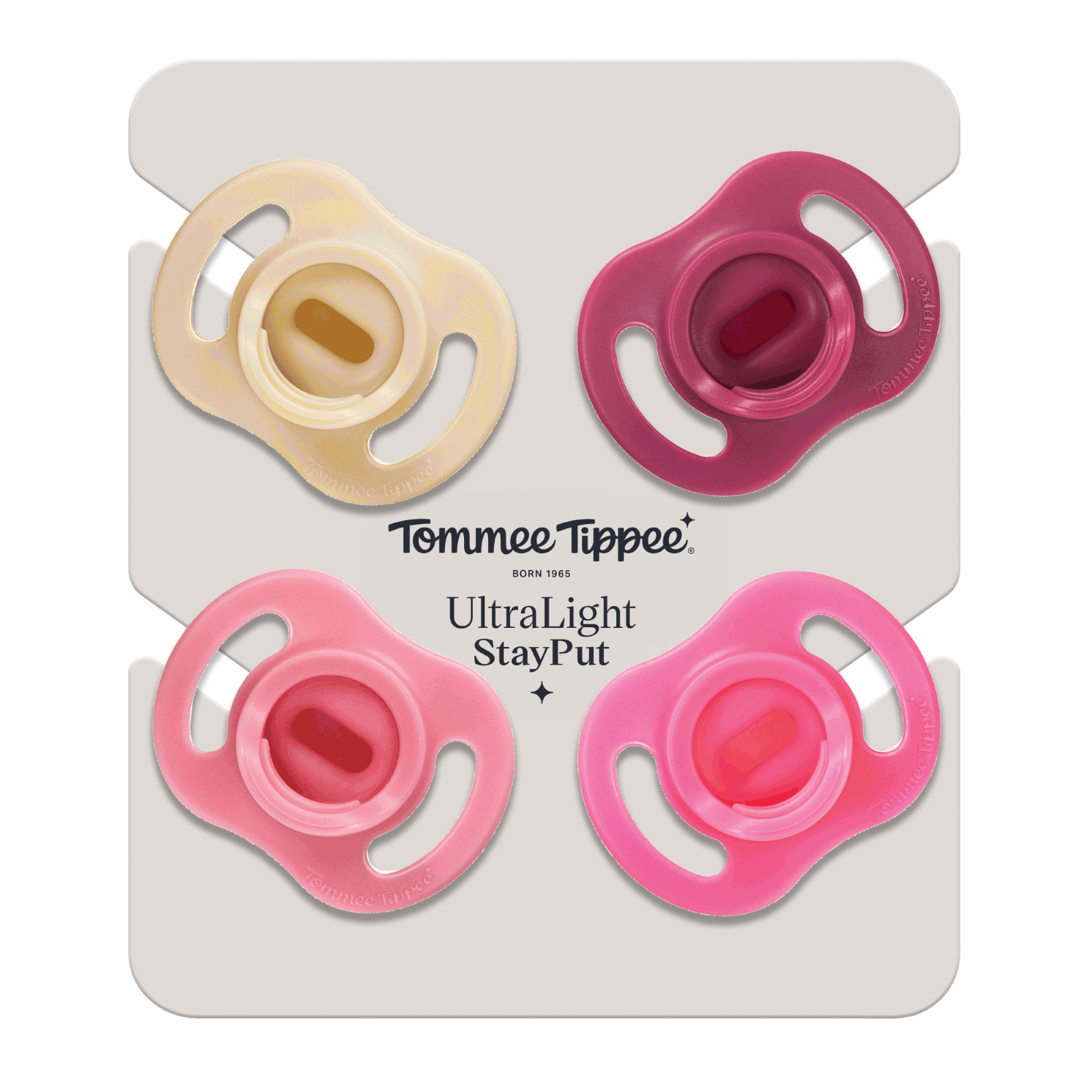 Tommee Tippee Tommee Tippee Ultralight silikón. cumlík, 6-18m, girl