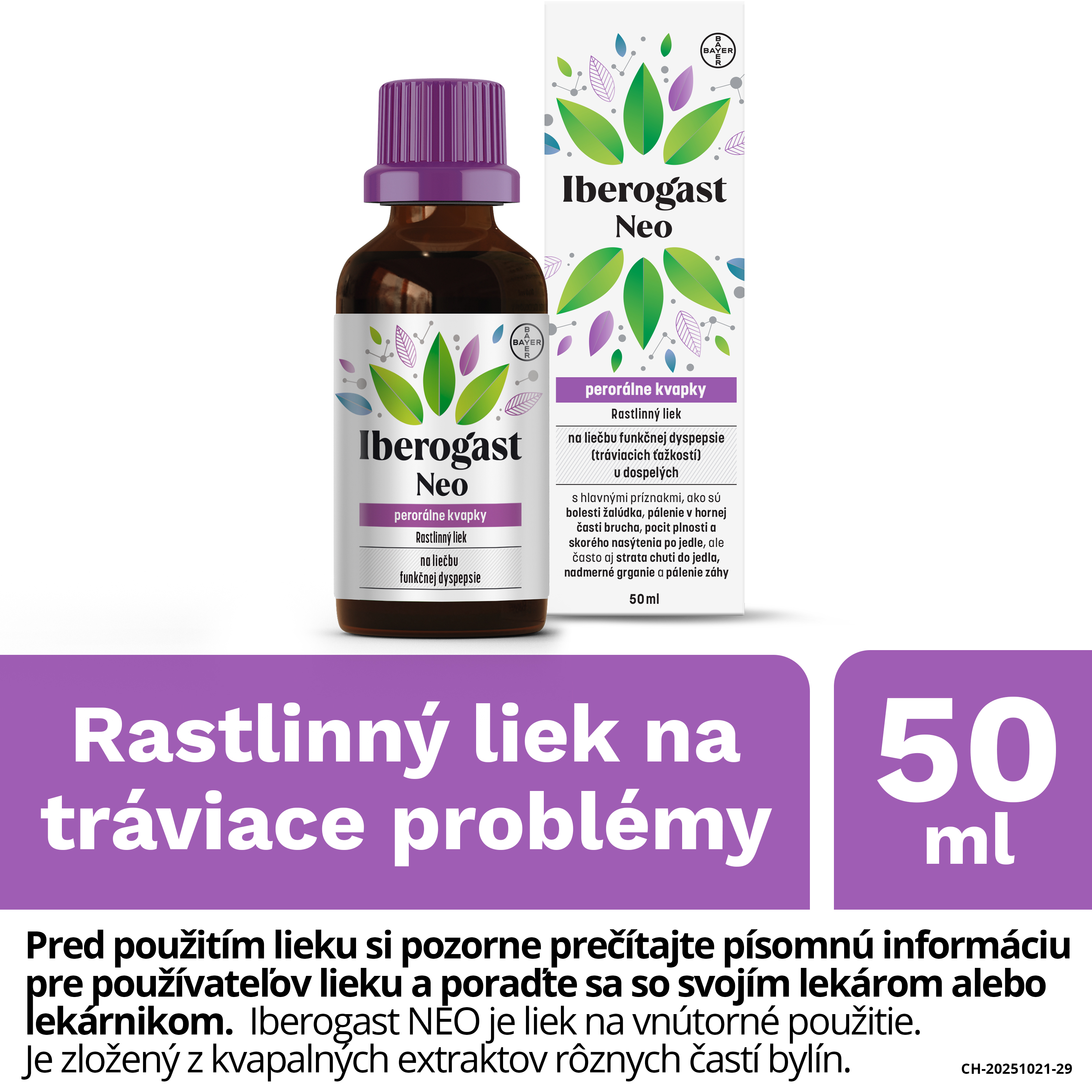 Iberogast Iberogast Neo perorálne kvapky