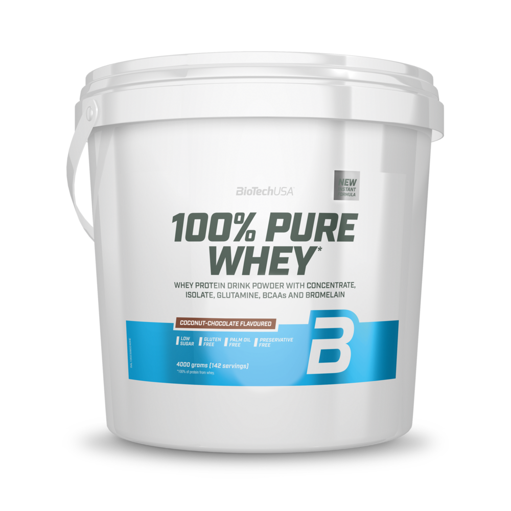 BioTech USA 100% Pure Whey 4000g coconut-chocolate