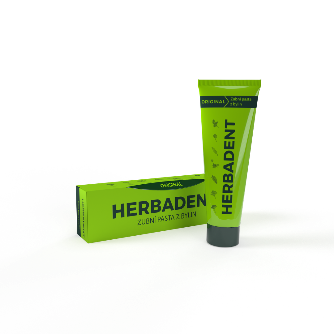 Herbadent Herbadent Original bylinná zubná pasta s fluoridom