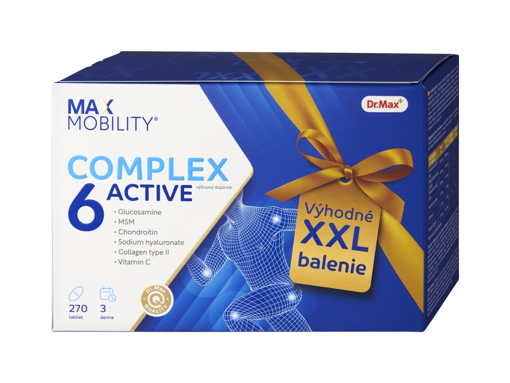 Dr. Max Probiotiká Complex 6 Active, Dr. Max, 270 tabliet