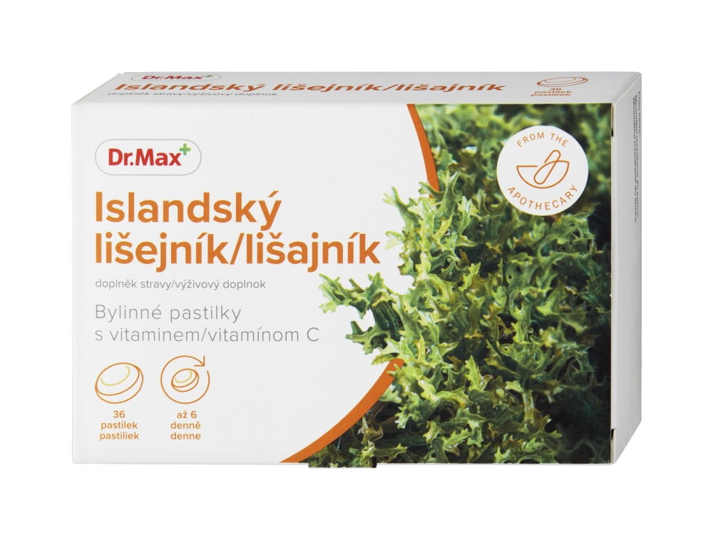 Dr. Max Islandský lišajník Dr. Max, 36 pastiliek