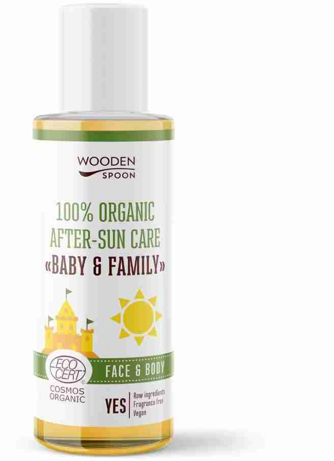 Wooden Spoon Wooden Spoon Detský organický olej po opaľovaní Baby & Family 100 ml