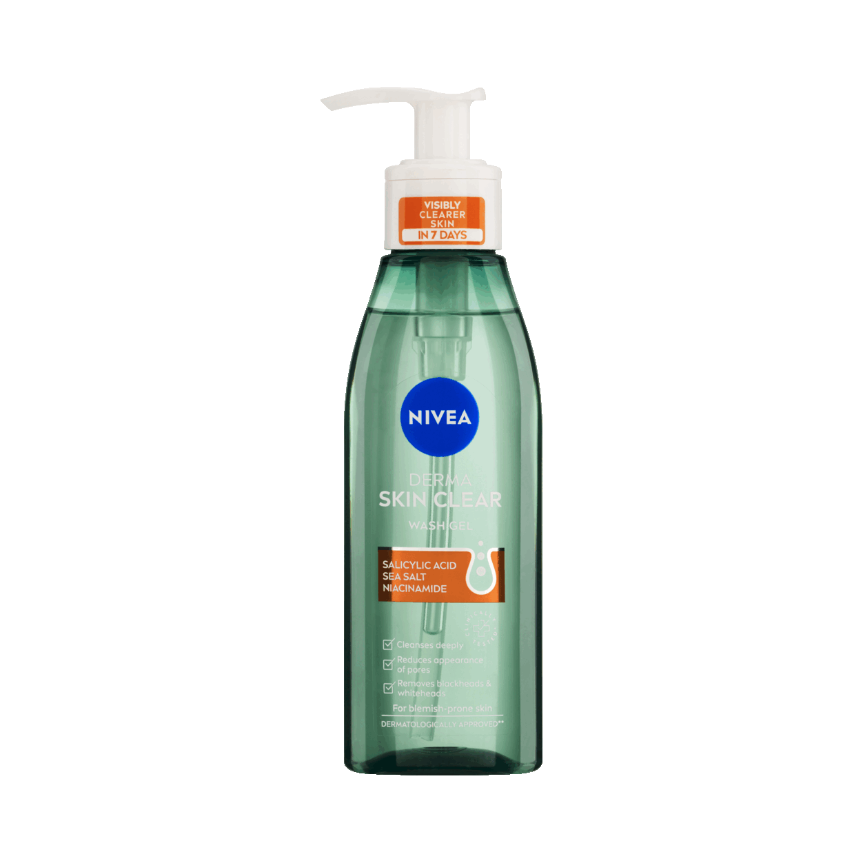 Nivea Nivea Derma Skin Clear Čistiaci pleťový gél