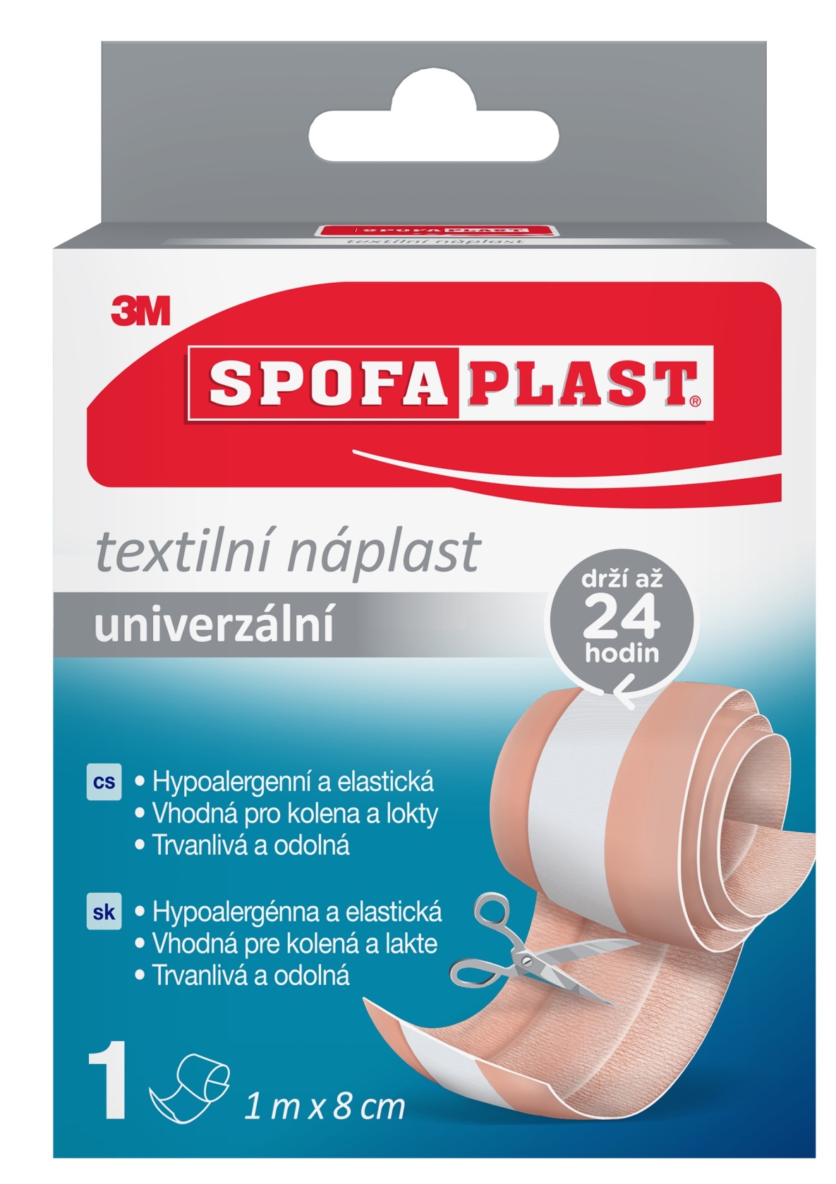 3M Spofaplast 3M Spofaplast textilný rýchloobväz