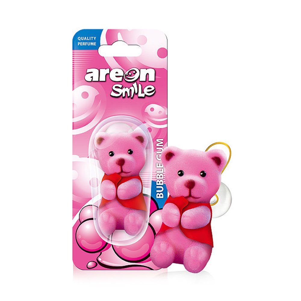 Areon Areon Smile Toy Bubble Gum Ruzovy macko