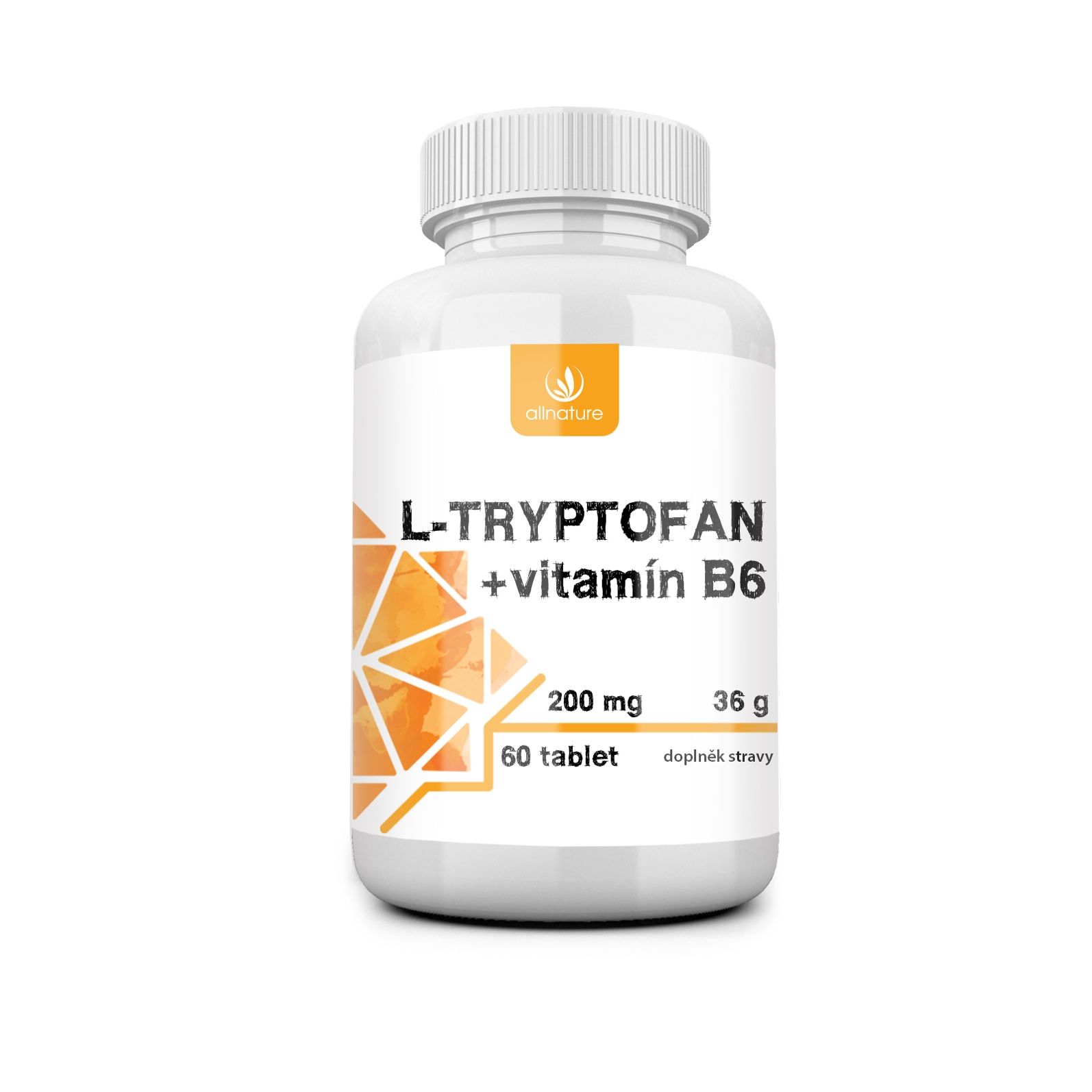 Allnature Allnature L-Tryptofan + Vitamin B6 200 Mg 60 Tbl.