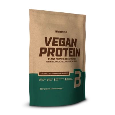 BioTech USA Vegan Protein 500g Čokoláda-skořice