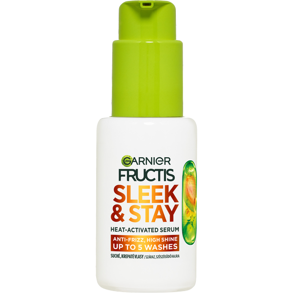 Garnier Garnier Fructis Sleek & Stay teplom aktivované sérum na suché a krepovité vlasy