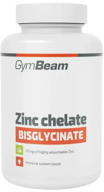 GymBeam Gymbeam zinok chelat (bisglycinat) 100cps