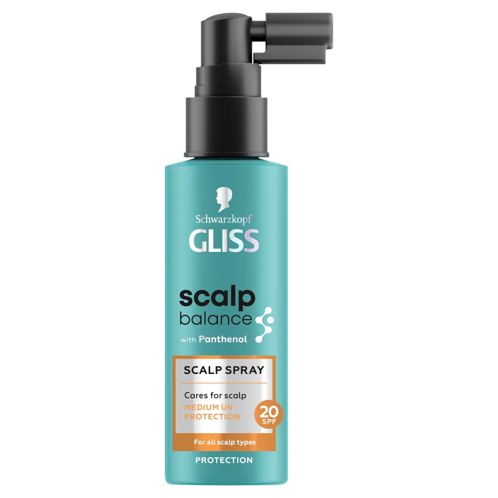 Schwarzkopf Gliss Scalp Balance sprej na pokožku hlavy s Spf 20