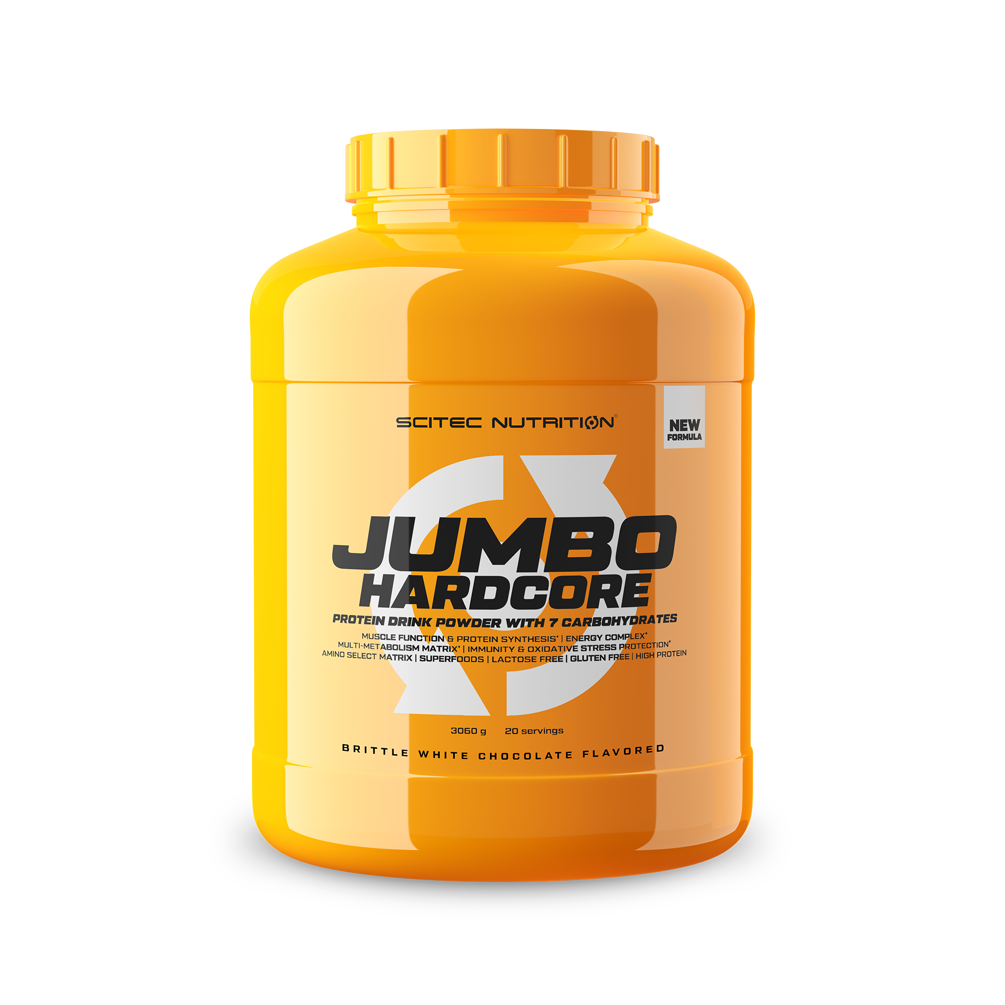 Scitec Nutrition Scitec Nutrition Jumbo Hardcore biela čokoláda