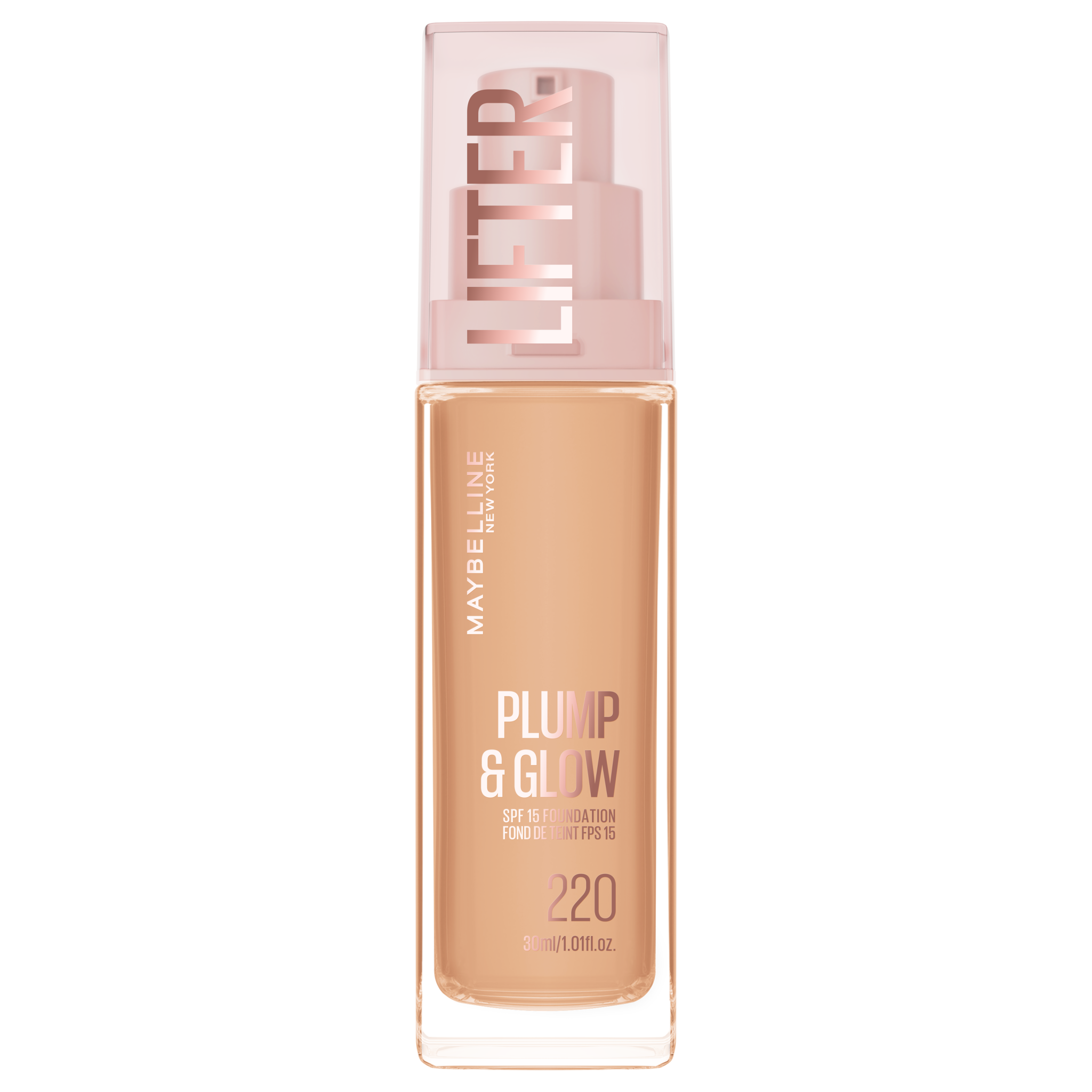 Maybelline Maybelline New York Lifter Foundation 220, Rozjasňujúci make-up