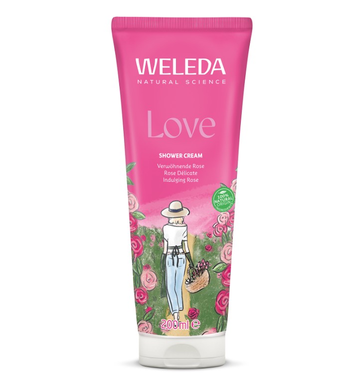 Weleda Weleda Love Růžový sprchový gél