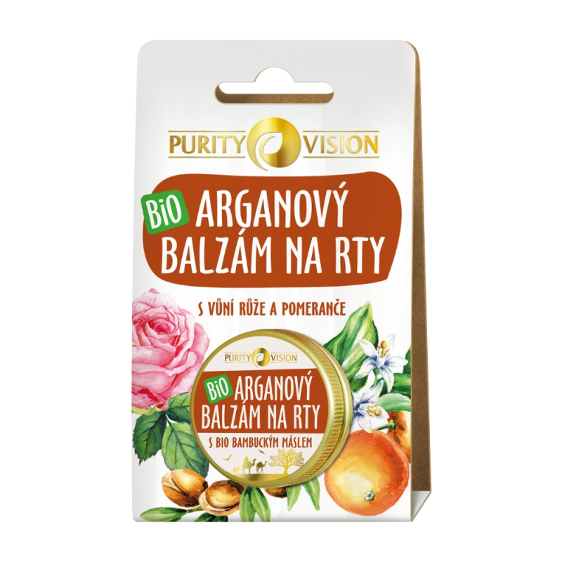 PURITY VISION Purity Vision Arganový Balzam Na Pery 12ml