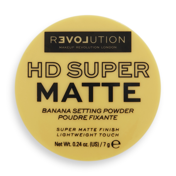 Revolution Revolution Relove, HD Super Matte Banana Powder, púder