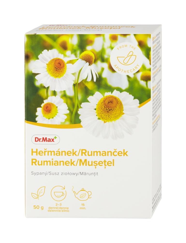 Dr. Max Bylinný čaj Rumanček, Dr. Max, 20 vreciek