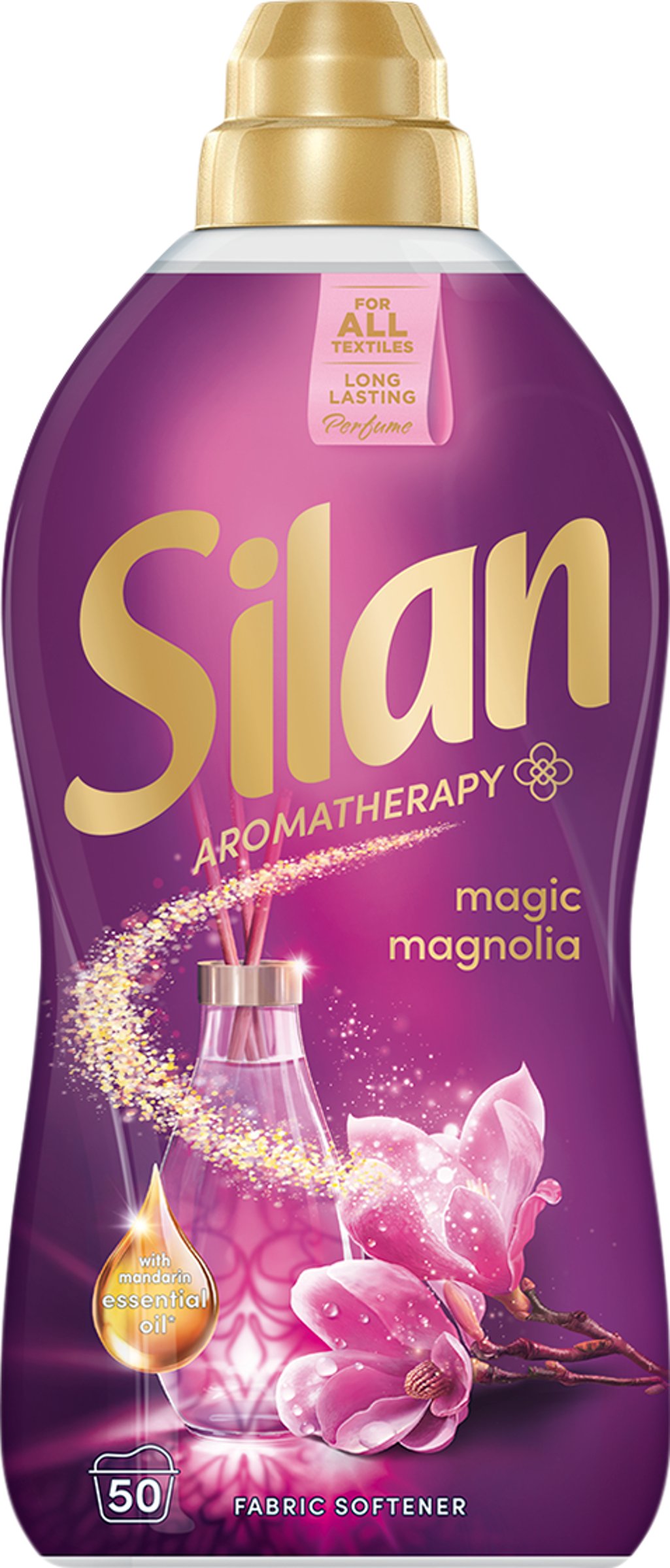 Silan Aromatherapy Magic Magnolia koncentrovaná aviváž do práčky 50 praní