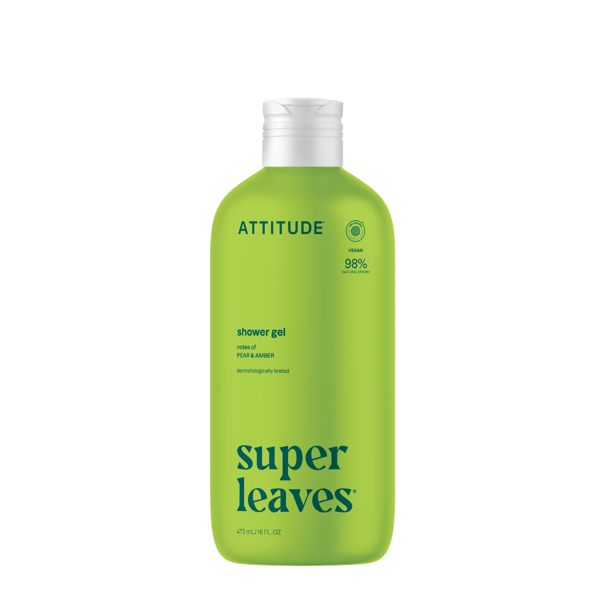 ATTITUDE Sprchový gél Attitude Super leaves - hruška a amber