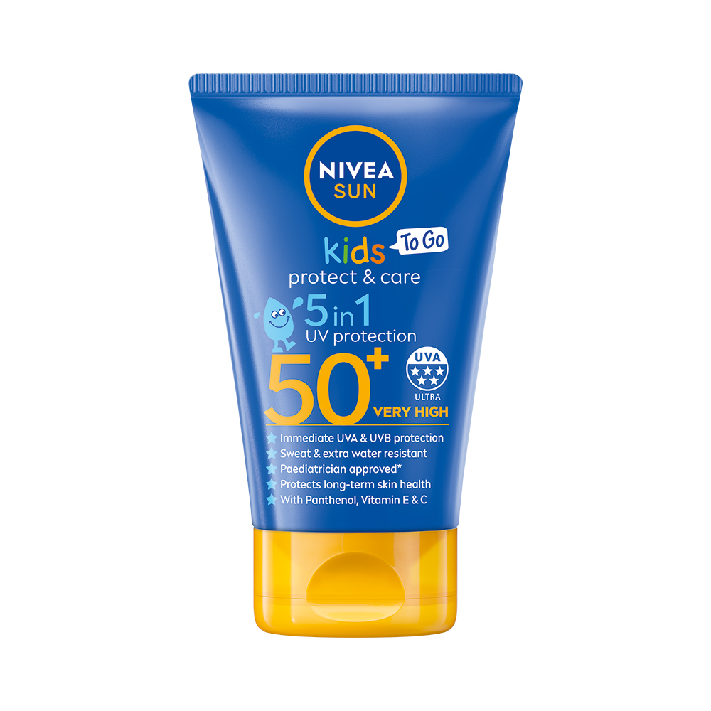 Nivea Nivea Sun Protect & Care Detské vreckové mlieko na opaľovanie SPF 50+