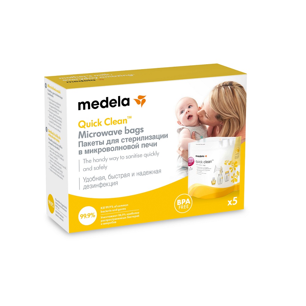 Medela Medela sterilizačné vrecká Quick Clean - 5 ks