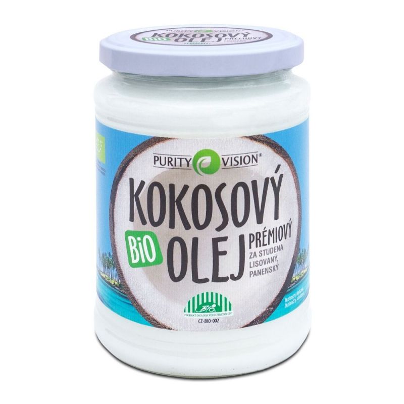 PURITY VISION Purity Vision Fair Trade Kokosový Olej 600ml