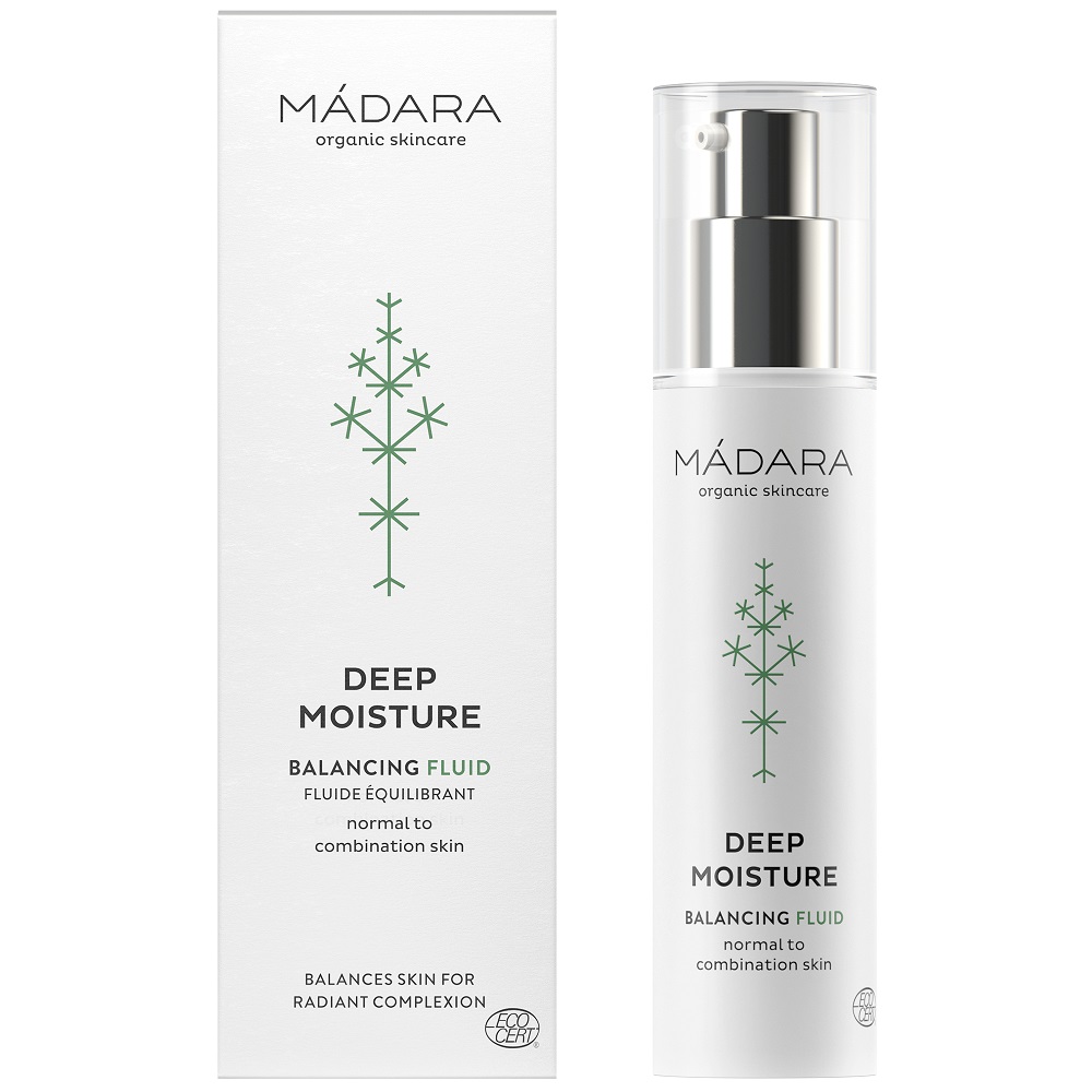 MÁDARA Mádara Deep Moisture, Hĺbkovo Hydratačný Fluid