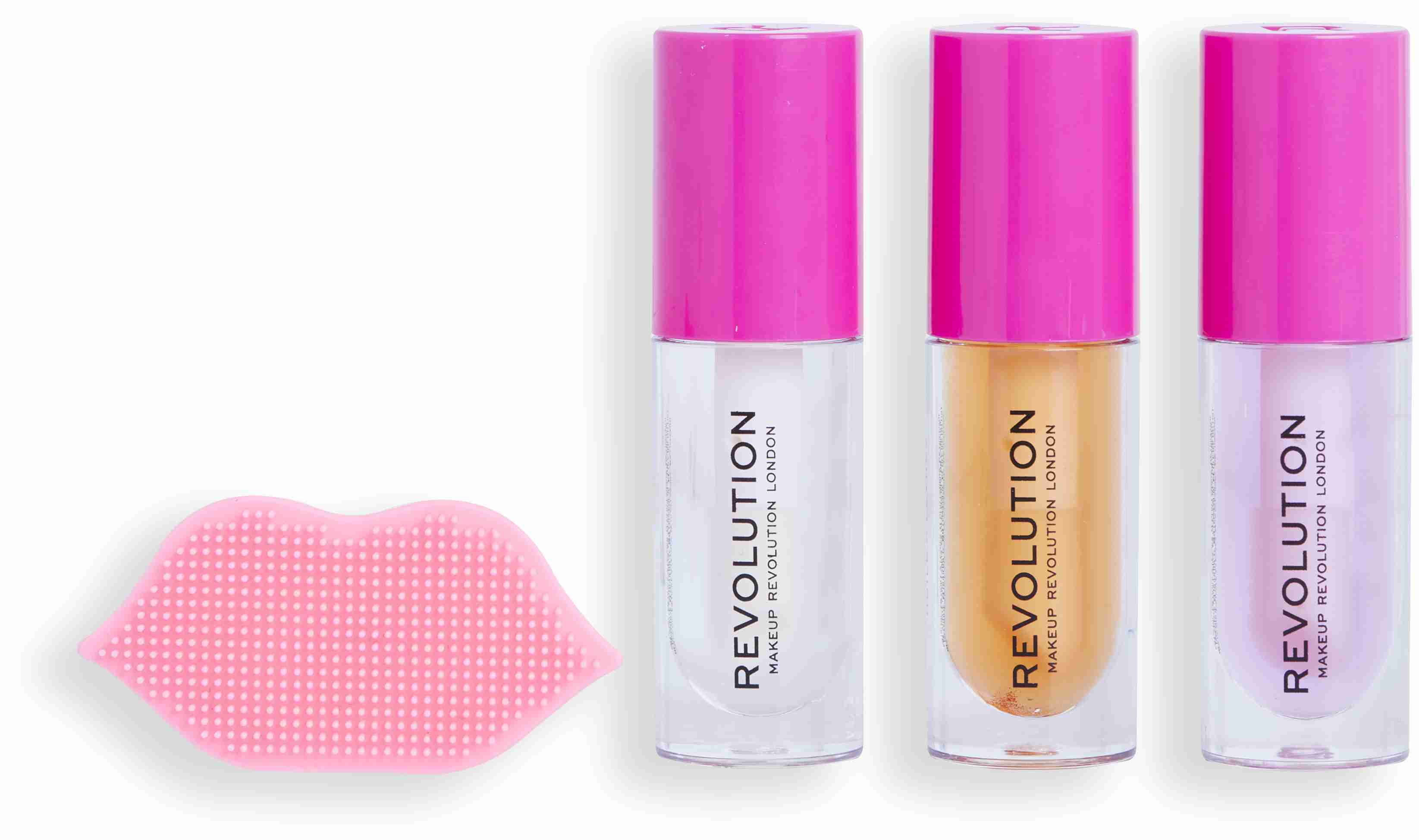 Revolution Revolution, Kiss & Go Glaze Lip Care Gift Set