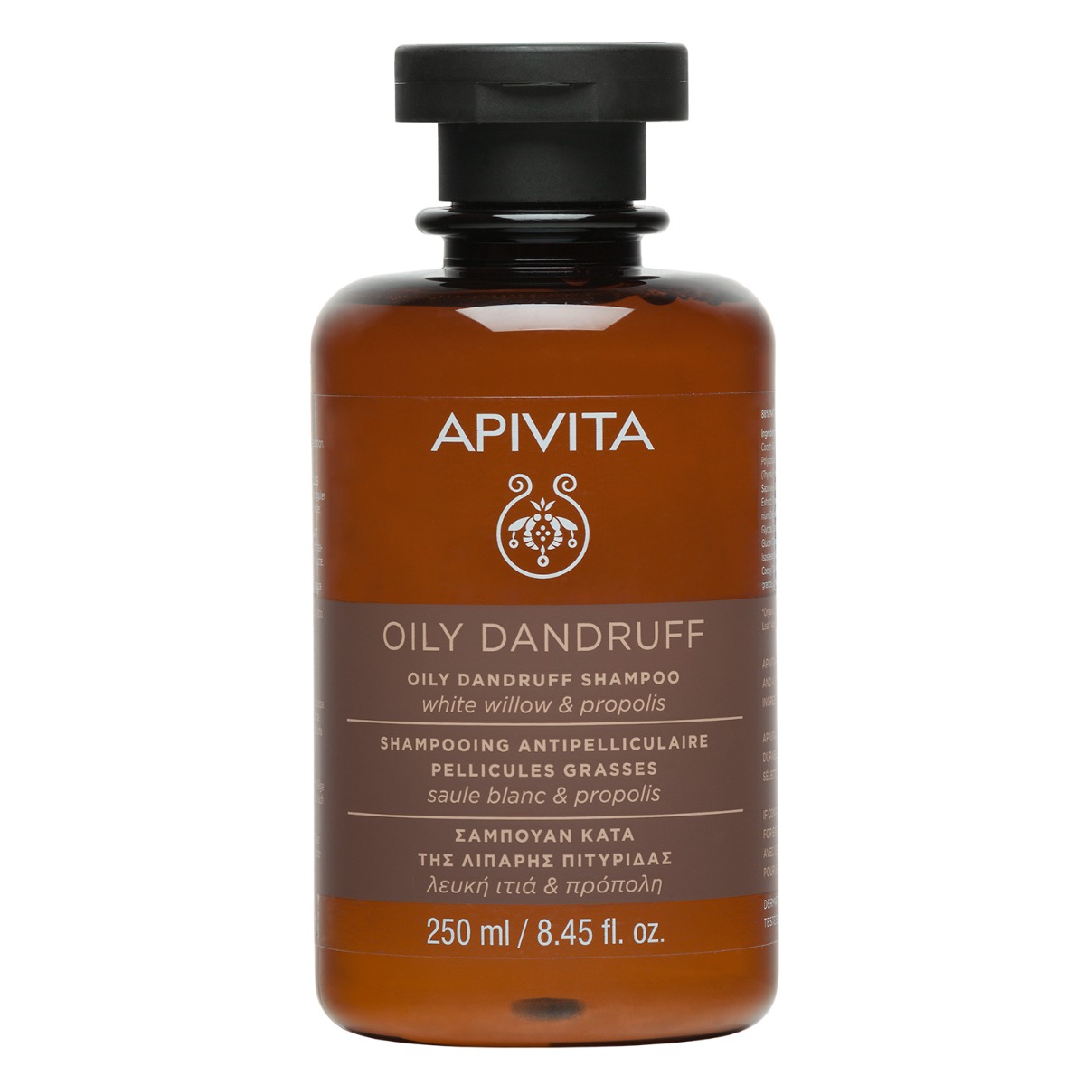 APIVITA Apivita Oily Dandruff šampón na vlasy, 250ml