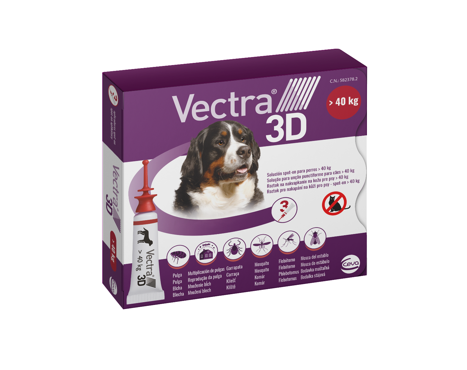 VECTRA Vectra 3D spot-on pre psy XL (> 40 kg)