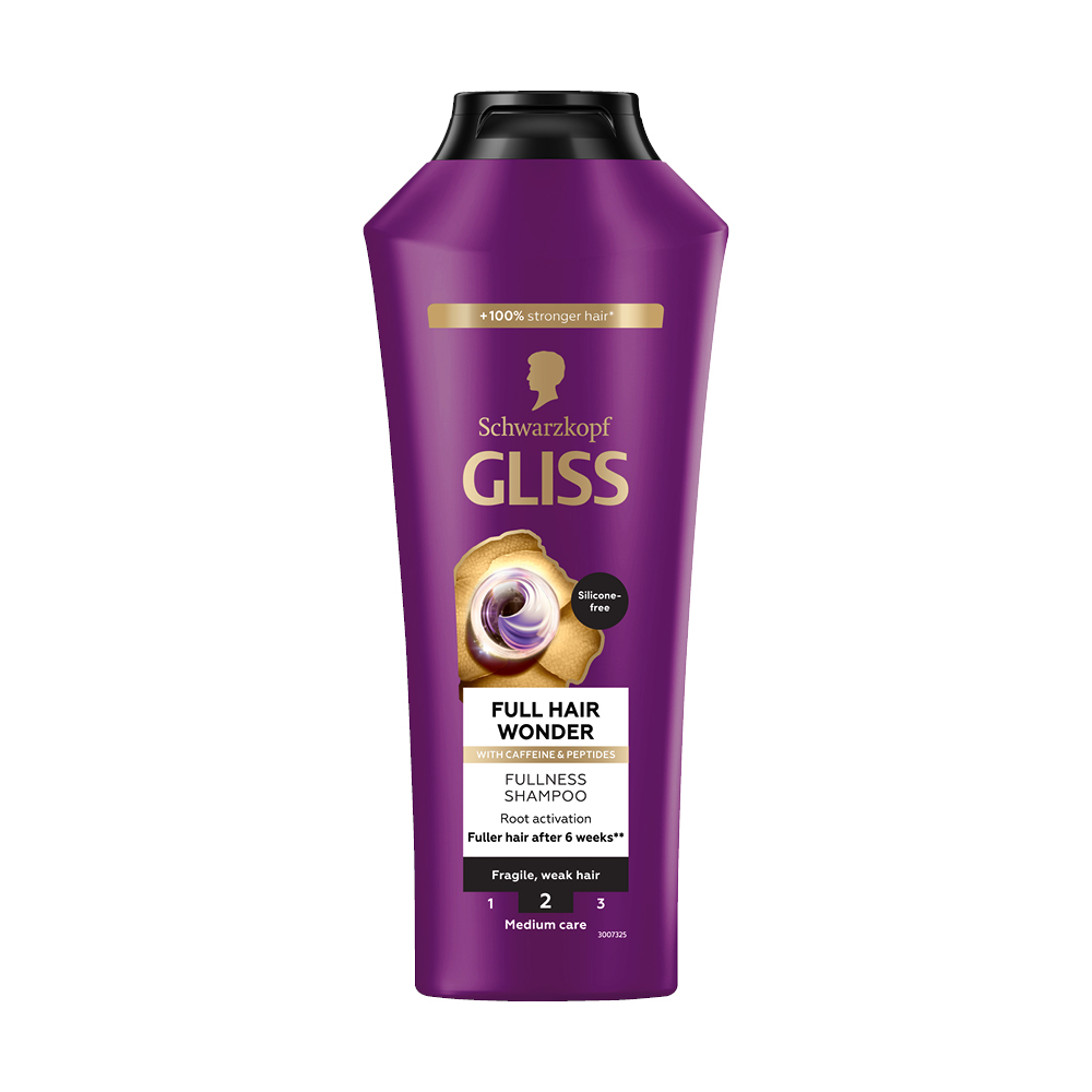 Gliss Schwarzkopf Gliss šampón na vlasy Full Hair Wonder