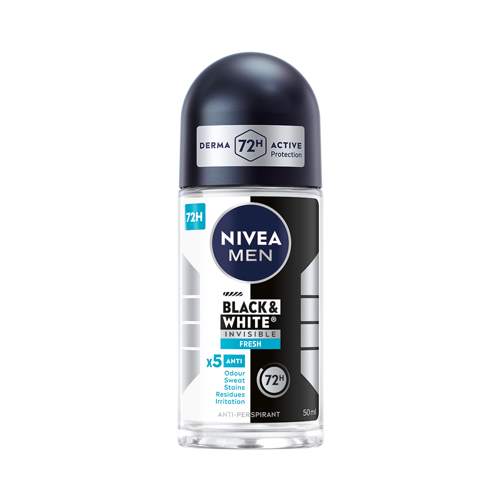 Nivea Nivea Pánska lopta antiperspirant B&W Invisible Fresh