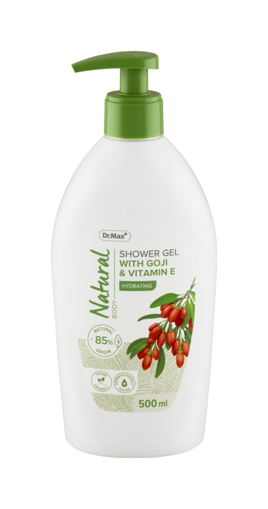 Dr. Max Hydratačný sprchový gél s extraktom z goji Dr. Max, 500 ml