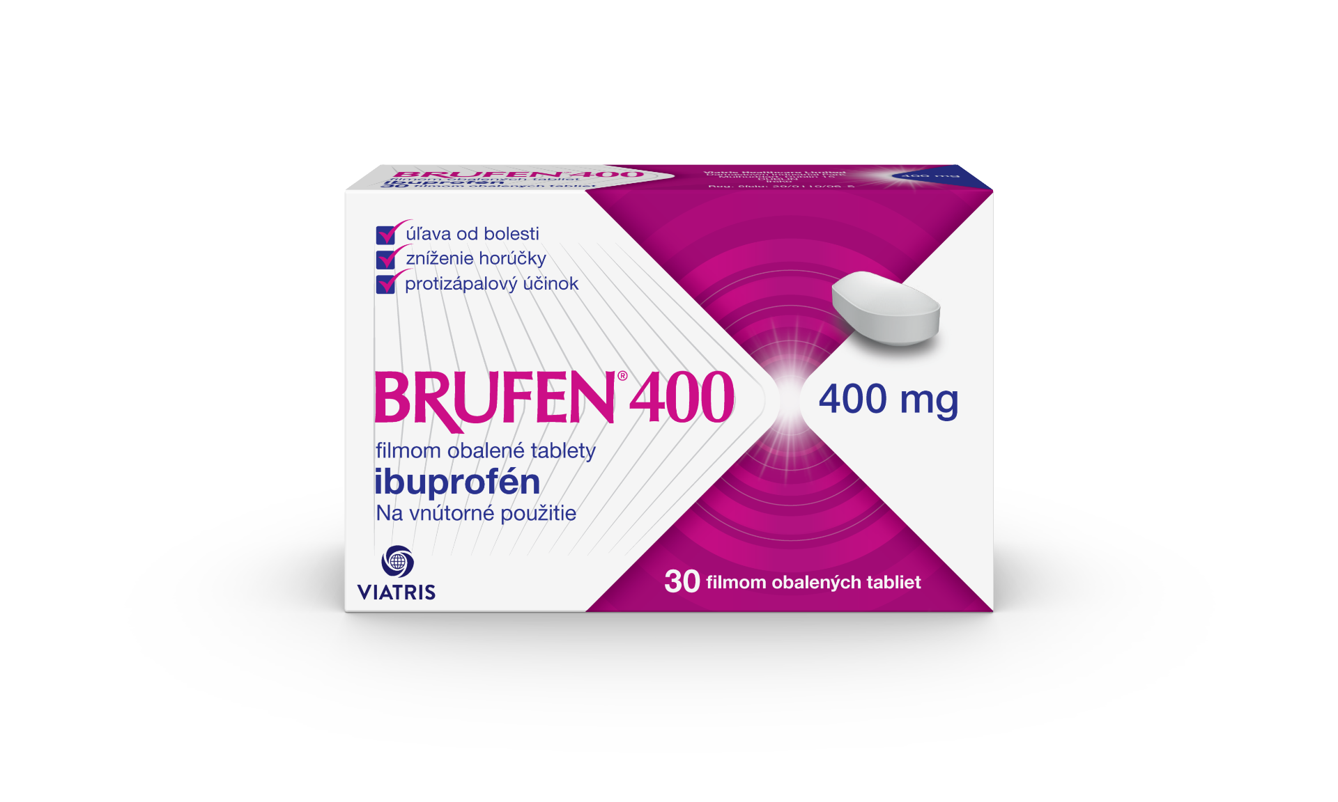Brufen Brufen 400 mg tablety pri bolesti a horúčke – 30 ks