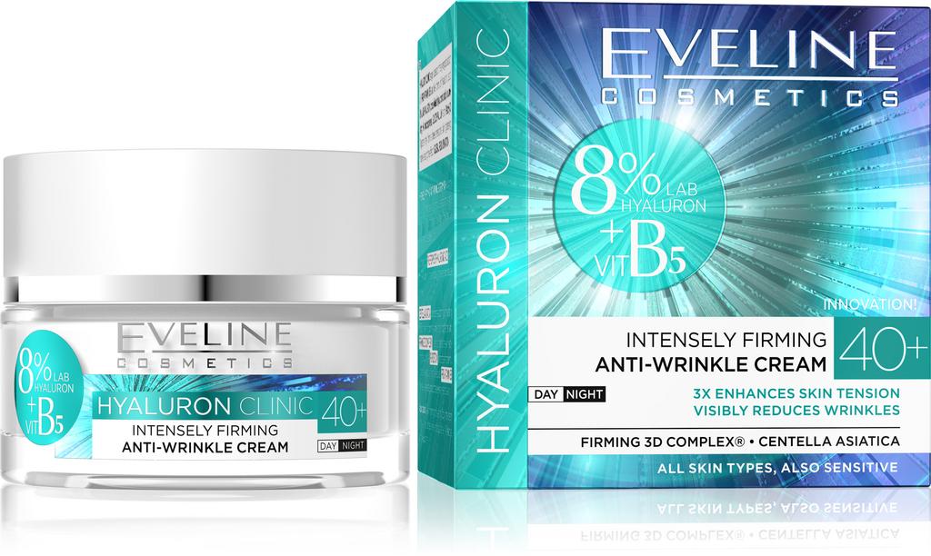 Eveline Eveline hyaluron clinic day and night cream 40+