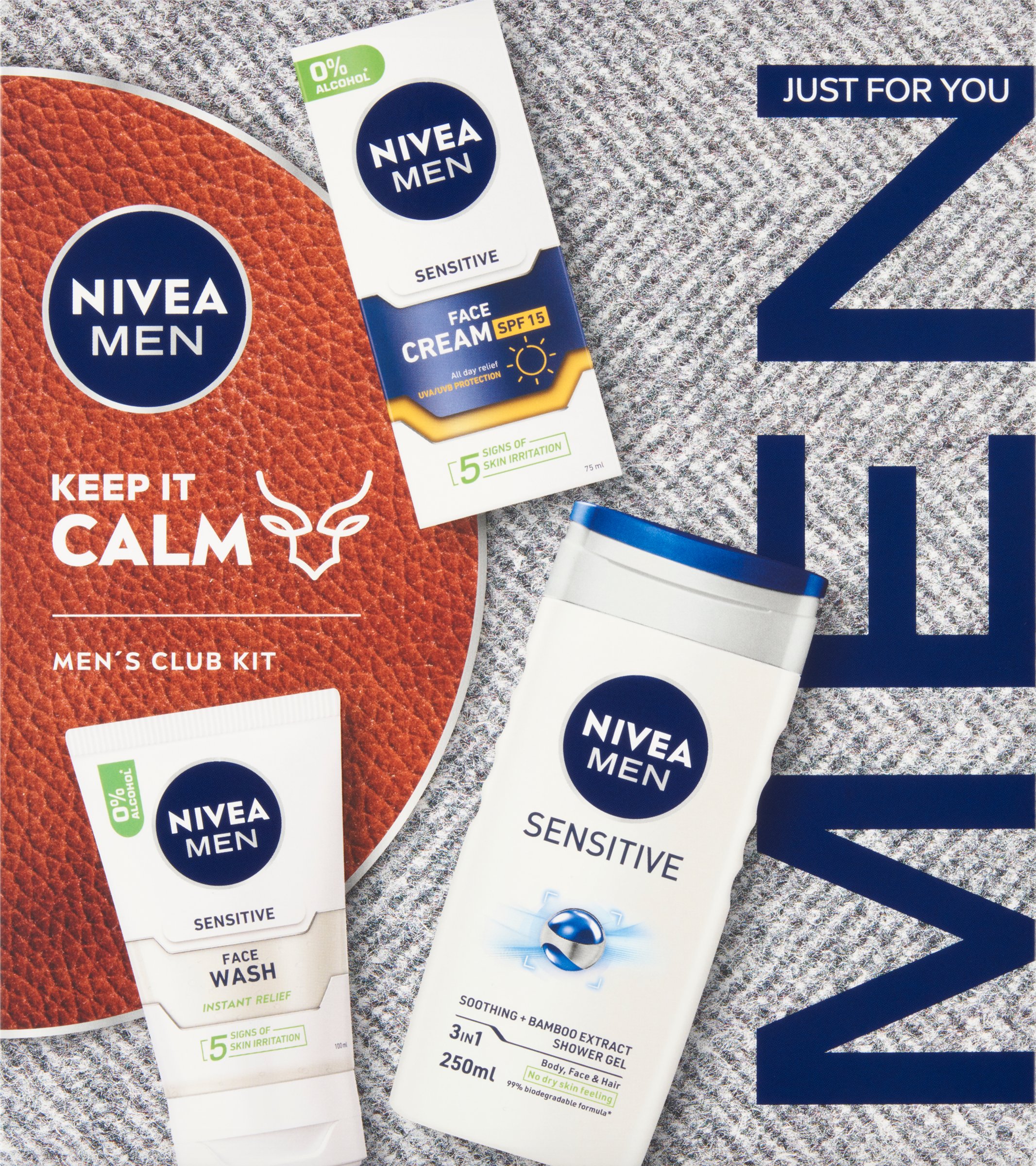 Nivea Nivea men box face sensitive