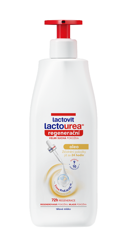 Lactovit Lactourea Oleo telové mlieko