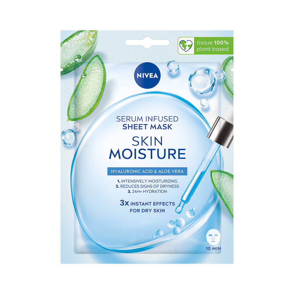 Nivea Nivea Hydratačná textilná maska