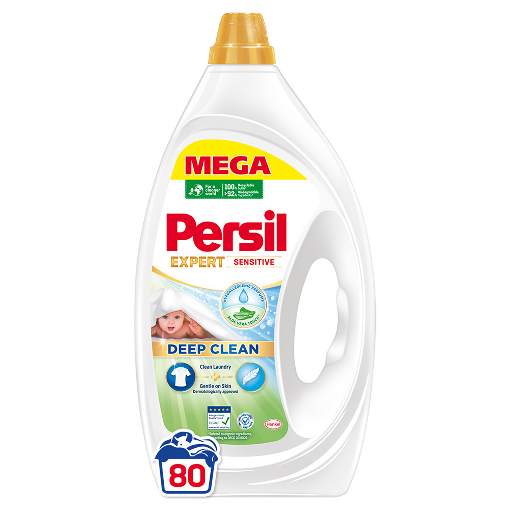 Persil Persil prací gél Expert Sensitive 80 praní, 3,6 l