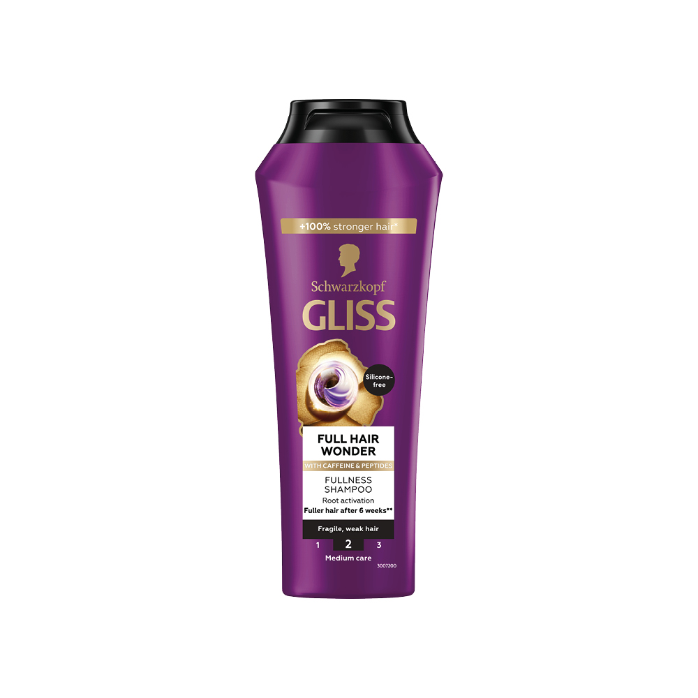 Gliss Schwarzkopf Gliss šampón na vlasy Full Hair Wonder 250 ml