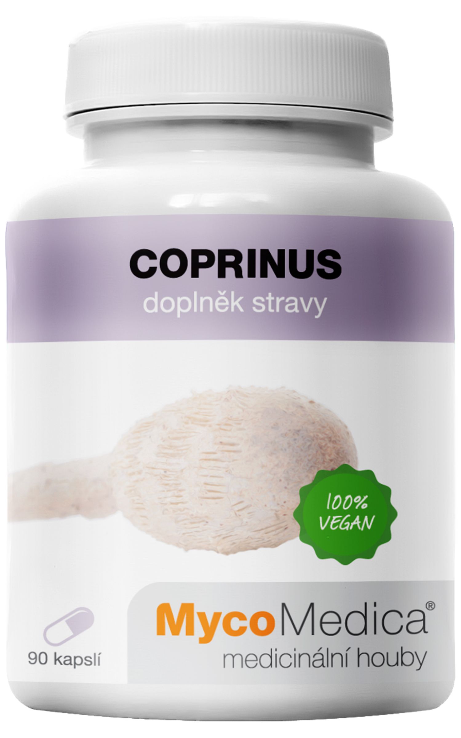 MycoMedica Mycomedica Coprinus 30% Vegan 500mg 90cps