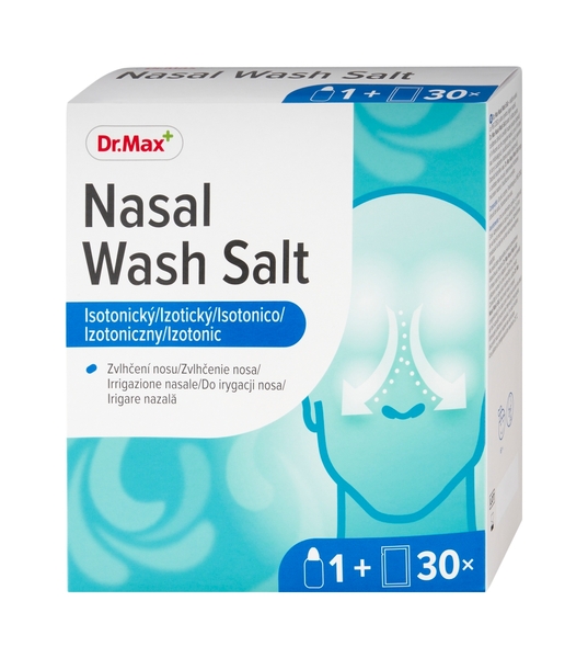 Dr. Max Dr. Max Nasal Wash Salt vrecká + fľaša