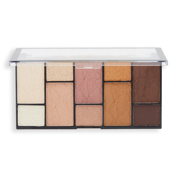 Revolution Revolution, Reloaded Dimension Shadow Palette Neutral Charm, paletka očných tieňov
