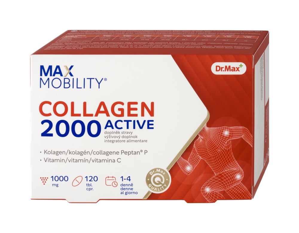Dr. Max Collagen Active 2000, Dr. Max, 120 tabliet