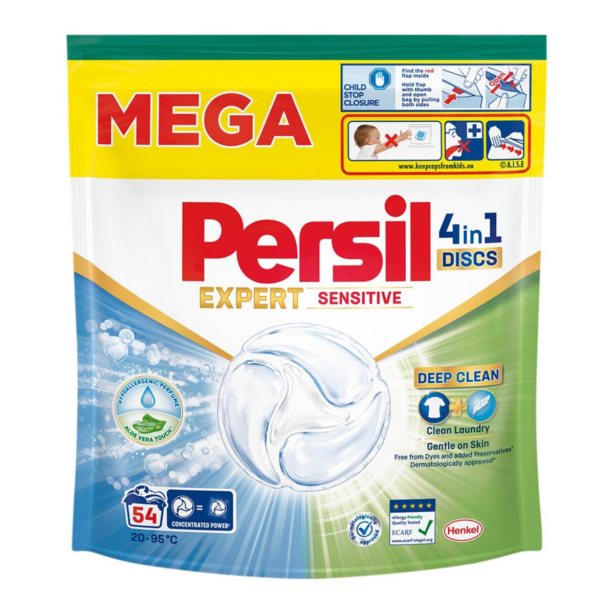 Persil Discs 4in1 Deep Clean Expert Sensitive kapsuly do práčky