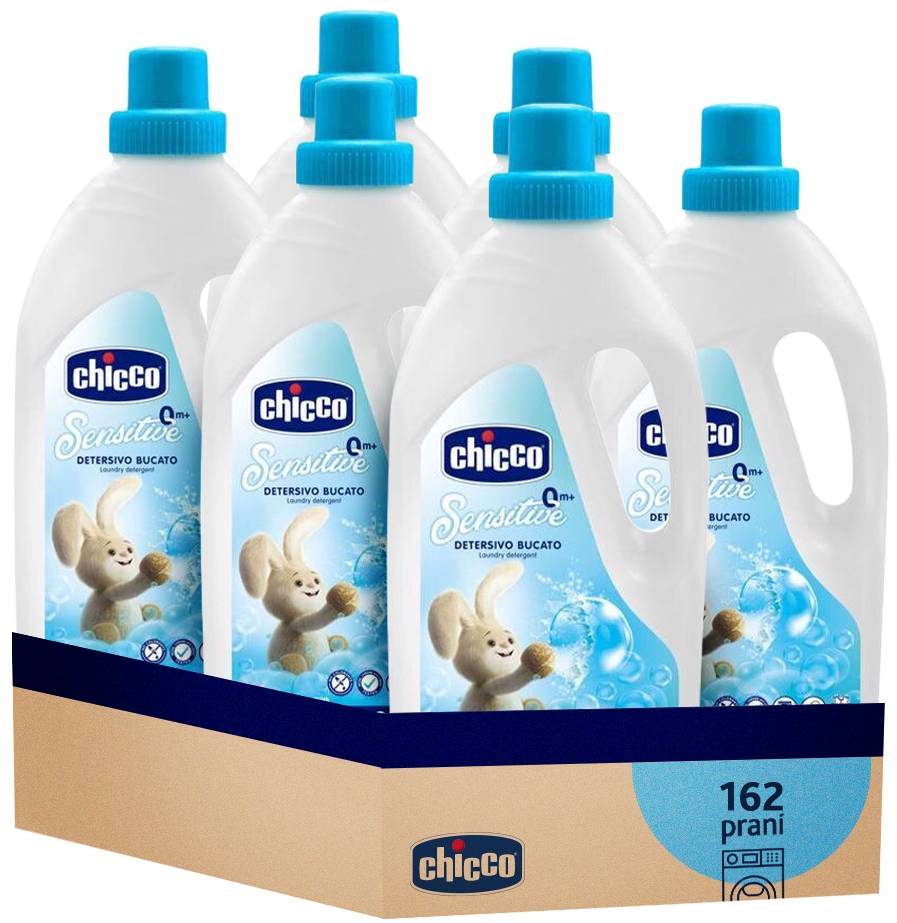 Chicco Chicco Prostriedok prací detský Sensitive 1,5 l (27 praní)