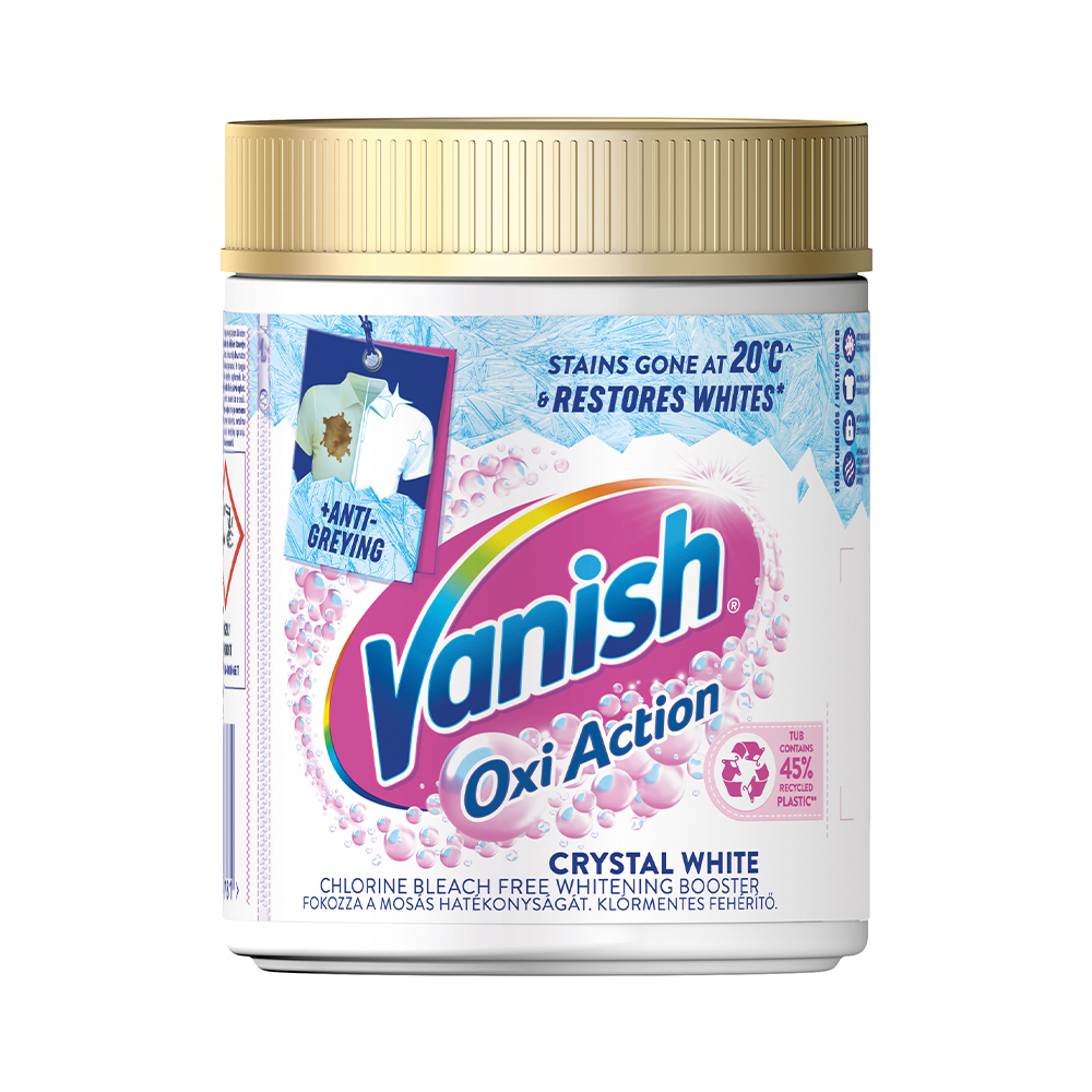 Vanish Oxi Action prášok na bielenie a odstránenie škvŕn