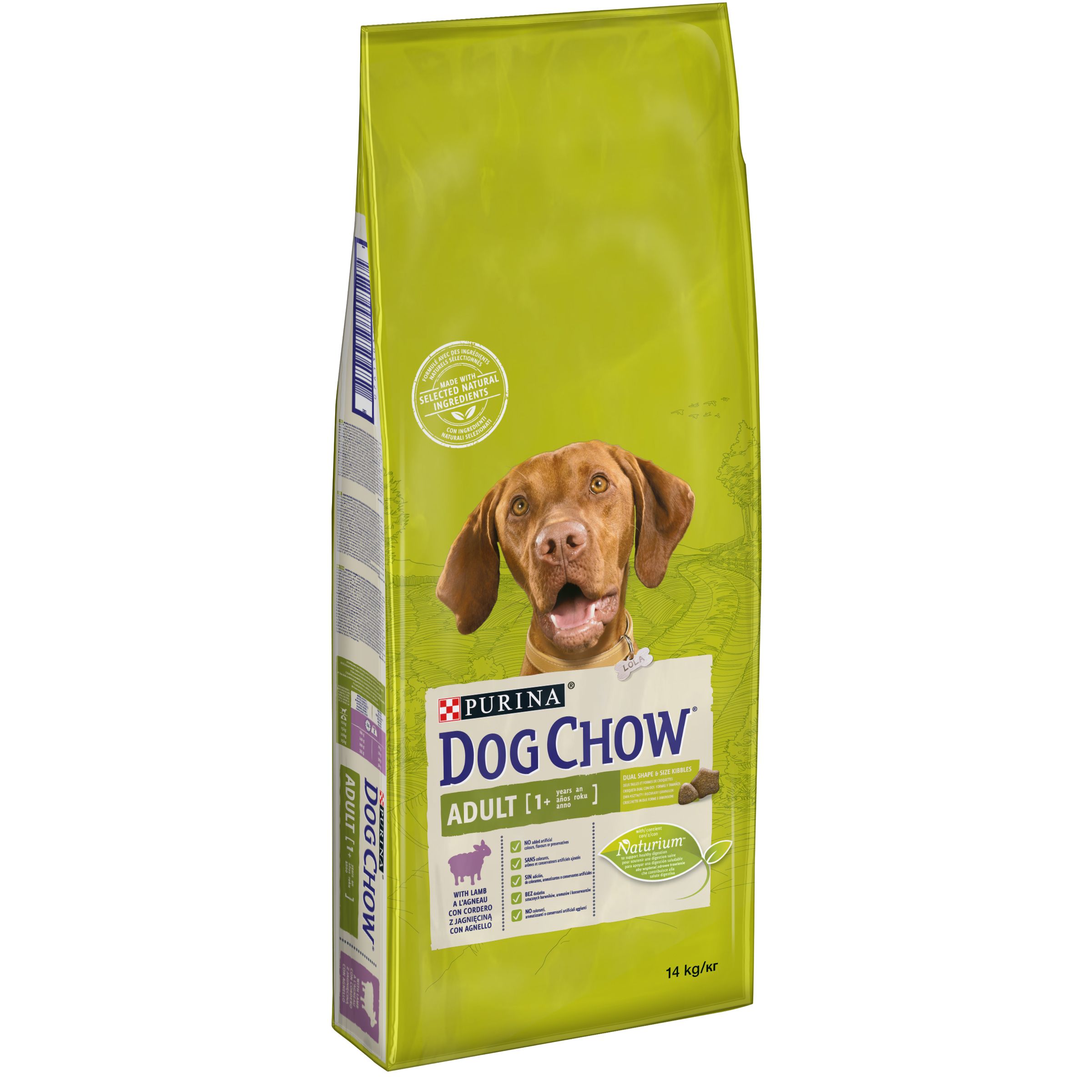 DOG CHOW Dog chow adult jahňacie 14kg